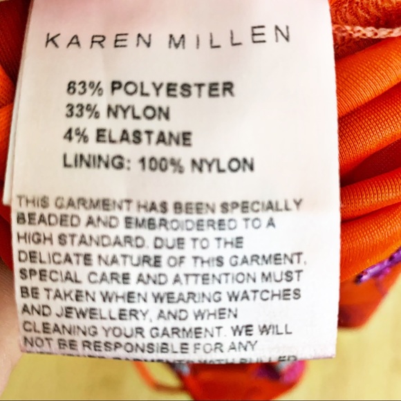 Karen Millen Floral Embroidered Pencil Dress - Picture 8 of 8